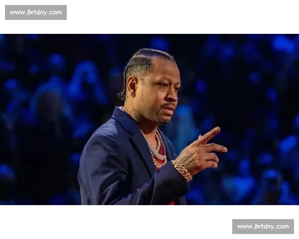 艾弗森调侃新秀詹姆斯:05 全明星赛前的老将风范 艾弗森调侃新秀詹姆斯:05 全明星赛前的老将风范